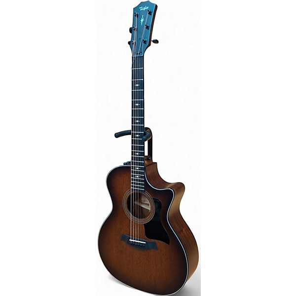 Used Taylor 324CE V-Class Brown Sunburst Acoustic Electric Guitar