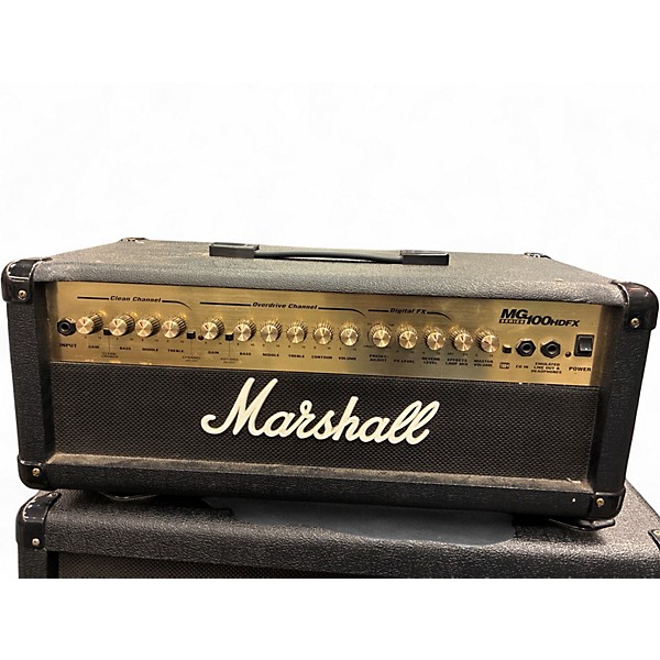 Used Marshall MG100HDFX 100W Solid State Guitar Amp Head