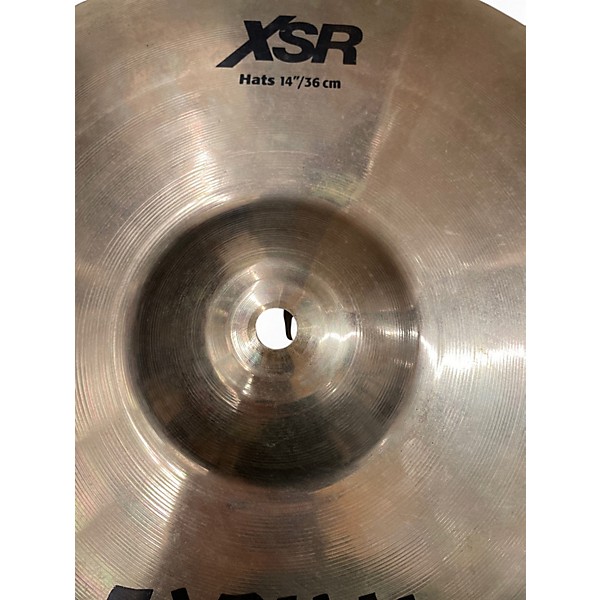 Used SABIAN 14in XSR HI HAT Cymbal