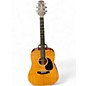 Used Takamine EF-340S Natural Acoustic Electric Guitar thumbnail