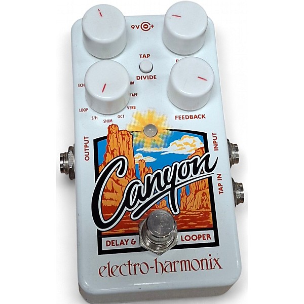 Used Electro-Harmonix Canyon Delay and Looper Effect Pedal