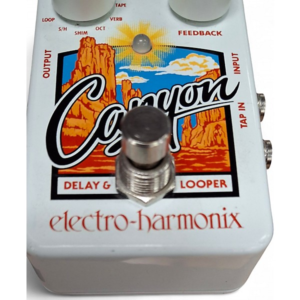 Used Electro-Harmonix Canyon Delay and Looper Effect Pedal