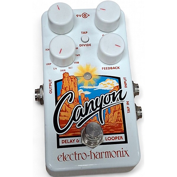 Used Electro-Harmonix Canyon Delay and Looper Effect Pedal