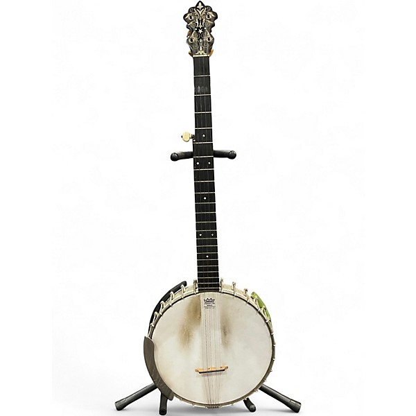 Vintage 1890s SS Stewart Presentation Banjo Natural Banjo