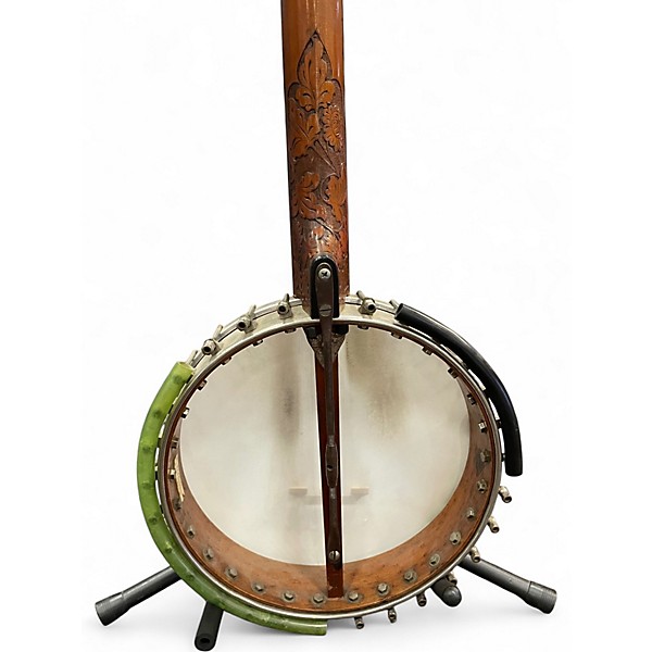 Vintage 1890s SS Stewart Presentation Banjo Natural Banjo