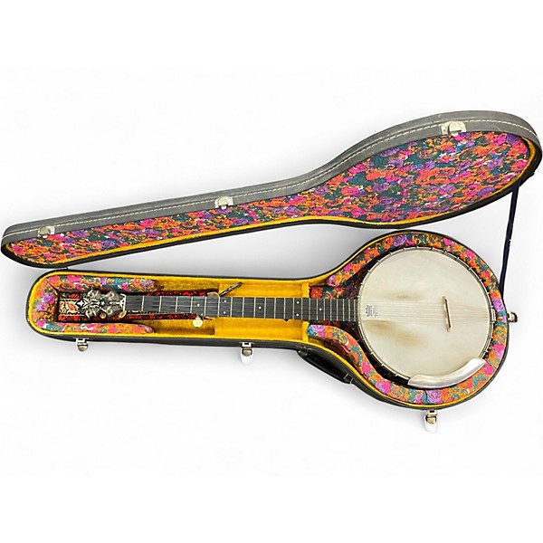 Vintage 1890s SS Stewart Presentation Banjo Natural Banjo