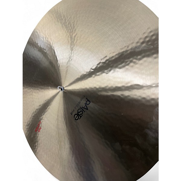Used Paiste 22in Formula 602 Thin Flat Ride Cymbal