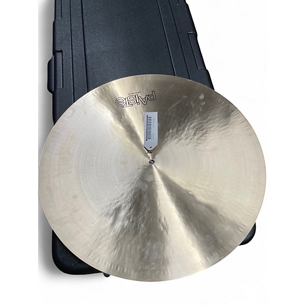 Used Paiste 22in Formula 602 Thin Flat Ride Cymbal