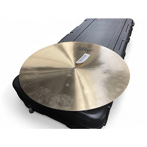 Used Paiste 22in Formula 602 Thin Flat Ride Cymbal