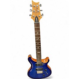Used PRS SE Custom 24 Blue Solid Body Electric Guitar