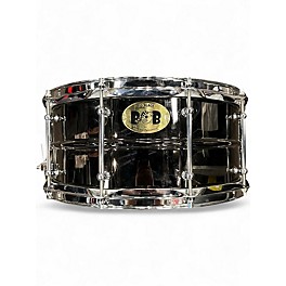 Used Pork Pie 6.5in BIG BLACK SNARE  Black Drum