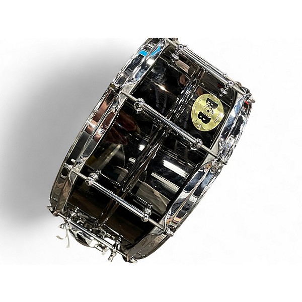 Used Pork Pie 6.5in BIG BLACK SNARE  Black Drum