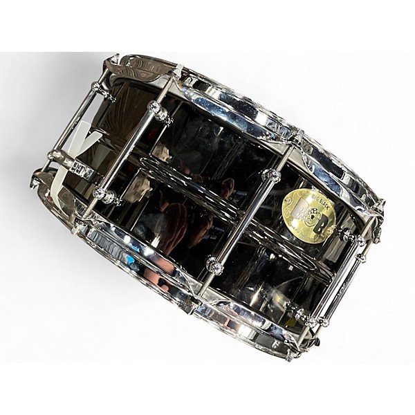 Used Pork Pie 6.5in BIG BLACK SNARE  Black Drum