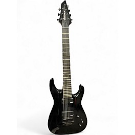 Used Jackson JS22-7 Dinky 7 String Black Solid Body Electric Guitar