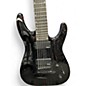 Used Jackson JS22-7 Dinky 7 String Black Solid Body Electric Guitar