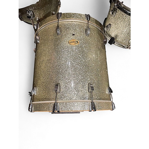 Used Ludwig 4 Piece Centennial Silver Sparkle Drum Kit