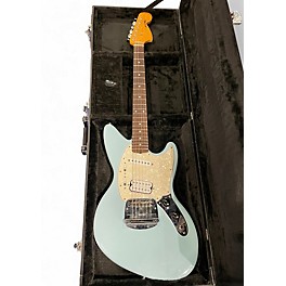 Used Fender Jagstang Sky Blue Solid Body Electric Guitar
