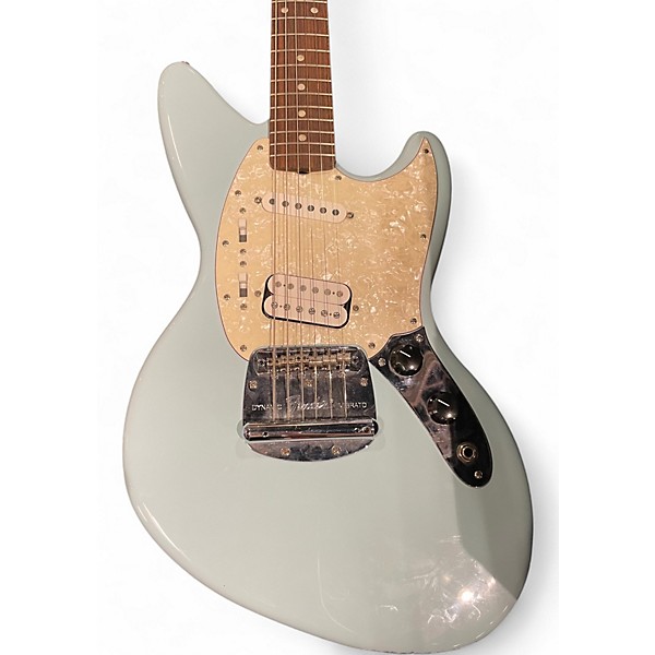 Used Fender Jagstang Sky Blue Solid Body Electric Guitar