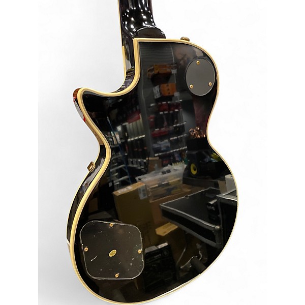 Used Elite FIREFLY Black and Silver Solid Body Electric Guitar