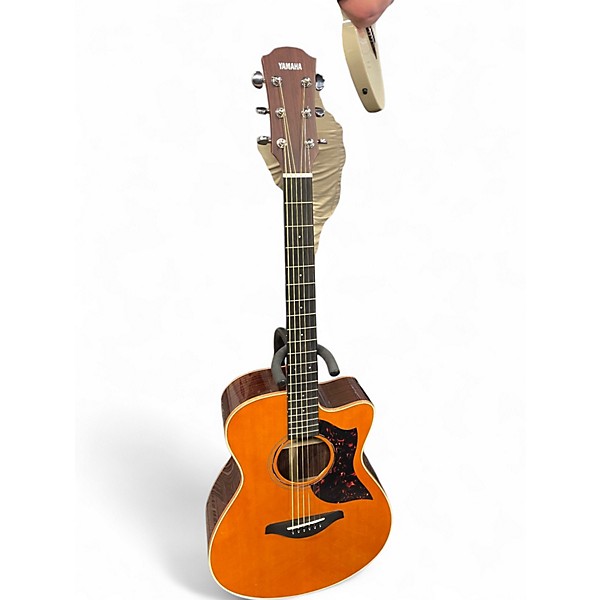 Used Yamaha AC3R Vintage Natural Acoustic Electric Guitar