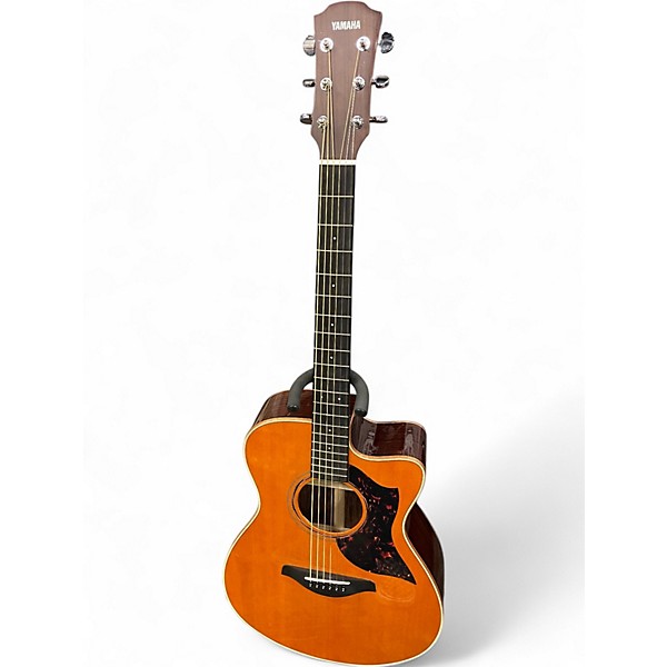 Used Yamaha AC3R Vintage Natural Acoustic Electric Guitar