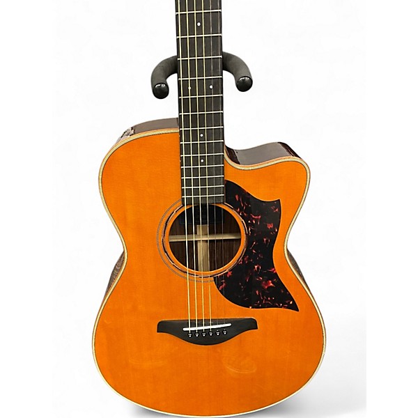 Used Yamaha AC3R Vintage Natural Acoustic Electric Guitar