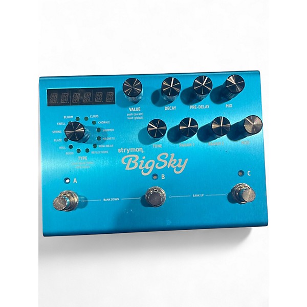 Used Strymon Bigsky Reverb Effect Pedal
