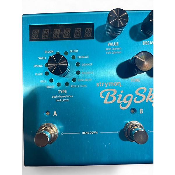 Used Strymon Bigsky Reverb Effect Pedal