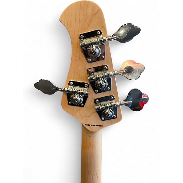 Used Sterling by Music Man Stingray Black Electric Bass Guitar