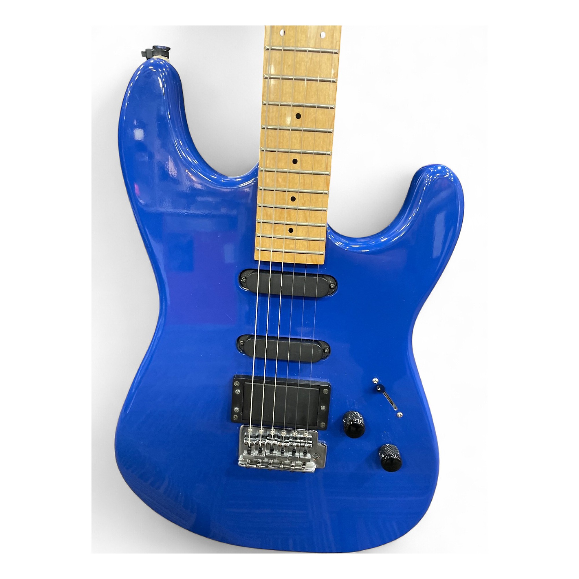 Used Aria SL PRO II Blue Solid Body Electric Guitar Blue | Guitar