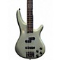 Used Ibanez SDGR EMG ACTIVE  Ice Blue Metallic Electric Bass Guitar