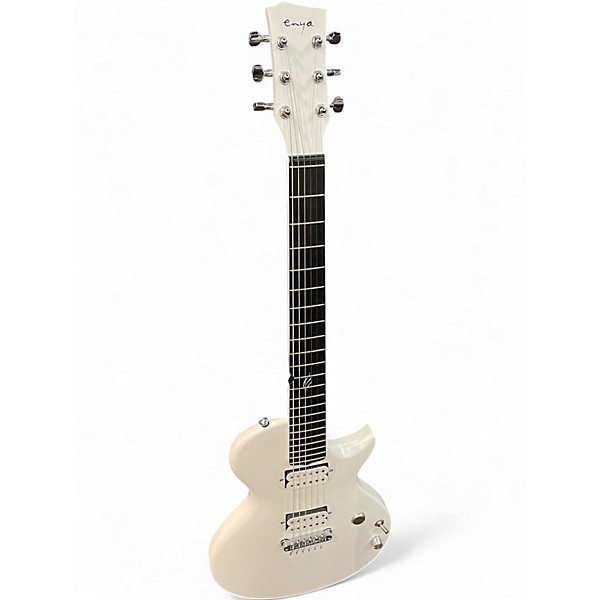 Used Enya NOVO GO SONIC WHITE Solid Body Electric Guitar