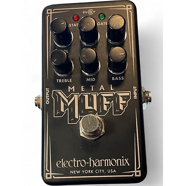 Used Electro-Harmonix XO Micro Metal Muff Distortion Effect Pedal