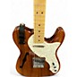 Used Squier Classic Vibe Telecaster Thinline Brown Hollow Body Electric Guitar