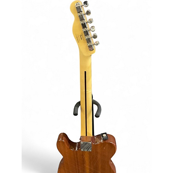 Used Squier Classic Vibe Telecaster Thinline Brown Hollow Body Electric Guitar