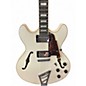 Used D'Angelico Premier Series DC WHITE SPARKLE Hollow Body Electric Guitar