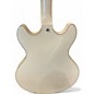 Used D'Angelico Premier Series DC WHITE SPARKLE Hollow Body Electric Guitar