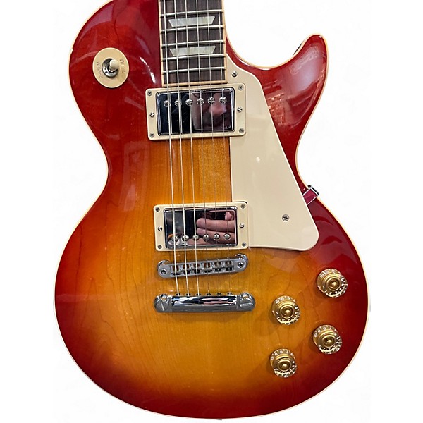 Used 2016 Gibson Les Paul Traditional 2 Tone Sunburst Solid Body Electric Guitar
