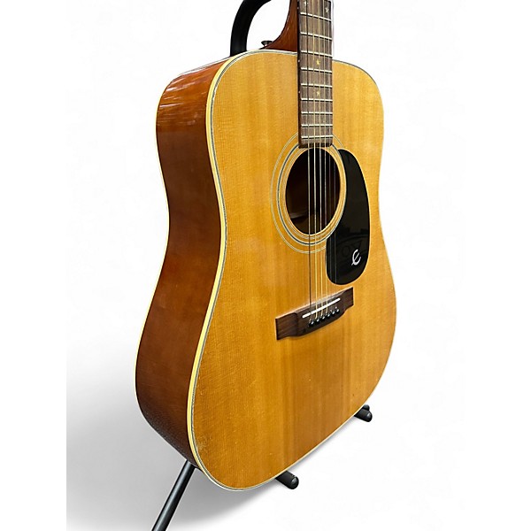 Used Epiphone FT-200 Bicentennial Natural Acoustic Guitar