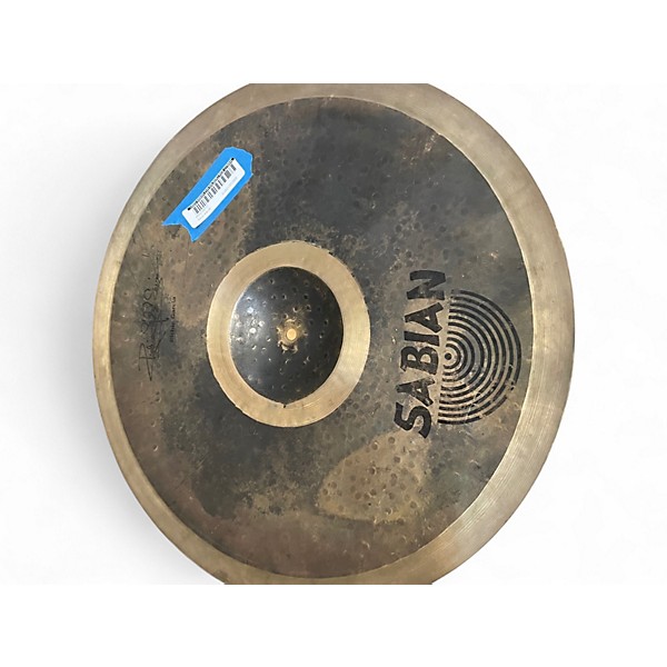 Used SABIAN 21in salsero ride Cymbal