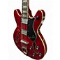 Used Hagstrom Viking Cherry Red Electric Bass Guitar