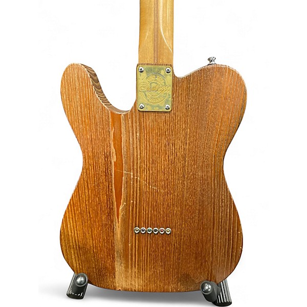 Used Paoletti Guitars NANCY LEATHER PWNO16T BLACK Solid Body Electric Guitar