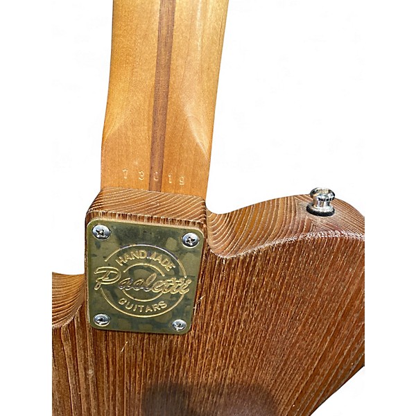 Used Paoletti Guitars NANCY LEATHER PWNO16T BLACK Solid Body Electric Guitar