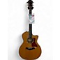 Used Taylor 714CE Natural Acoustic Electric Guitar thumbnail