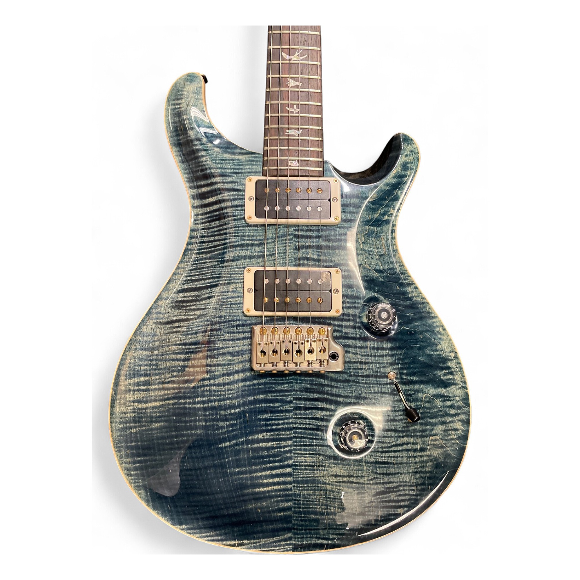 Used PRS CUSTOM 24 10 TOP BURST Solid Body Electric Guitar