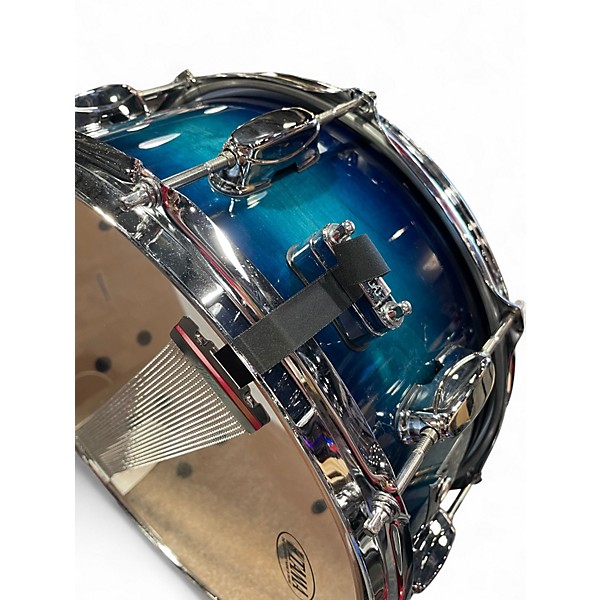 Used TAMA 6.5X14 Superstar Classic Snare Blue Lacquer Burst Drum