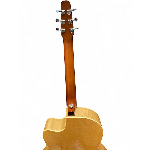 Used Seagull cw mj flame maple hg qit Natural Acoustic Electric Guitar