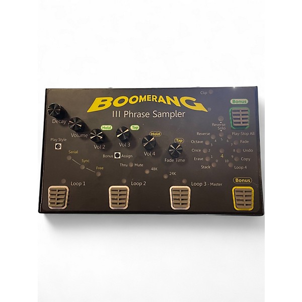Used Boomerang III Phrase Sampler Pedal | Guitar Center