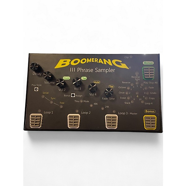 Used Boomerang III Phrase Sampler Pedal | Guitar Center
