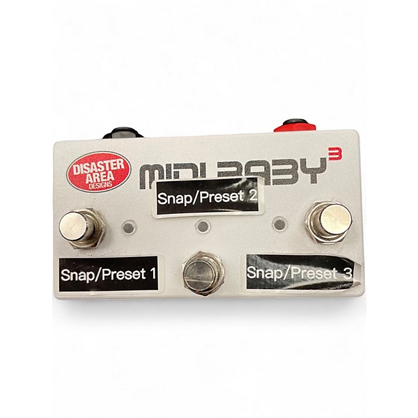 Used Disaster Area Designs MIDI BABY 3 MIDI Foot Controller